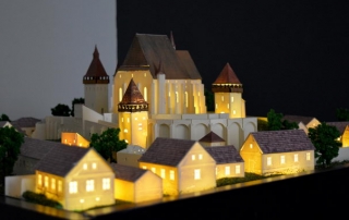 Iglesia Fortificada maqueta