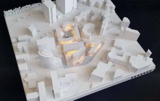 Maqueta Edificios de Oficinas