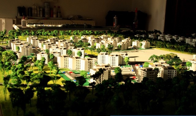 Maqueta de Conjunto Residencial