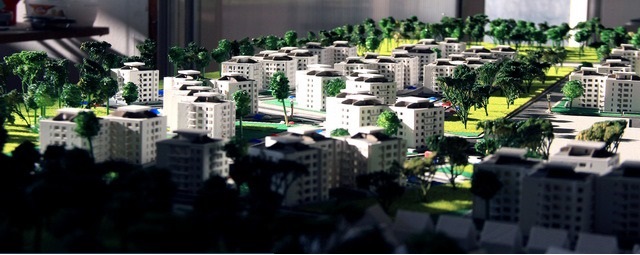 maqueta promocion inmobiliaria