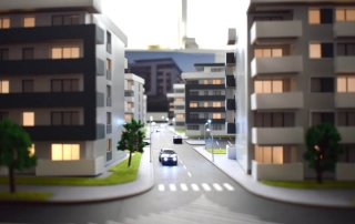 Maqueta Edificio de Apartamentos
