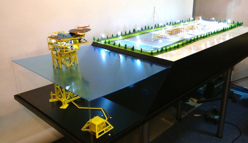 Maqueta Industrial