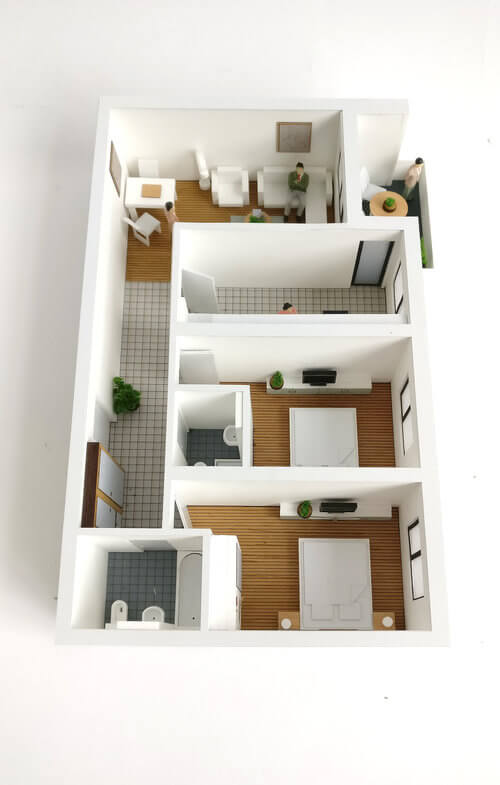 Maqueta de detalle