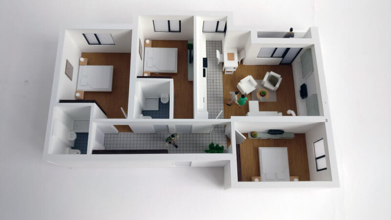 maqueta Apartamento