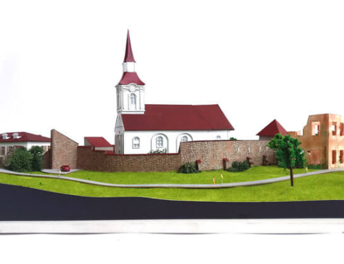 Maqueta Iglesia Fortificada