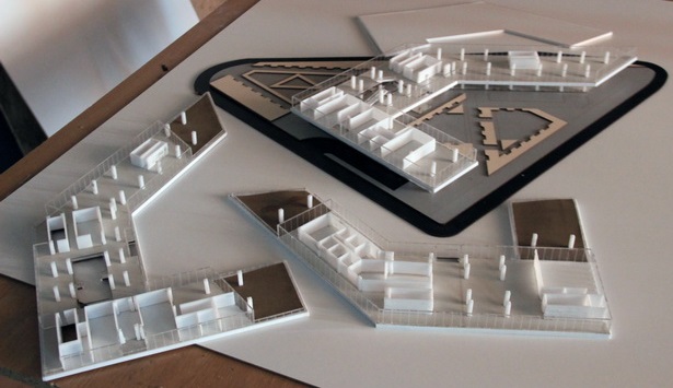 Maqueta Edificio Desmontable