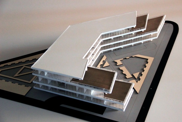 Maqueta Edificio Oficinas
