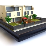 Maqueta de Casas