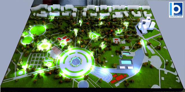 Maqueta Conjunto Residencial