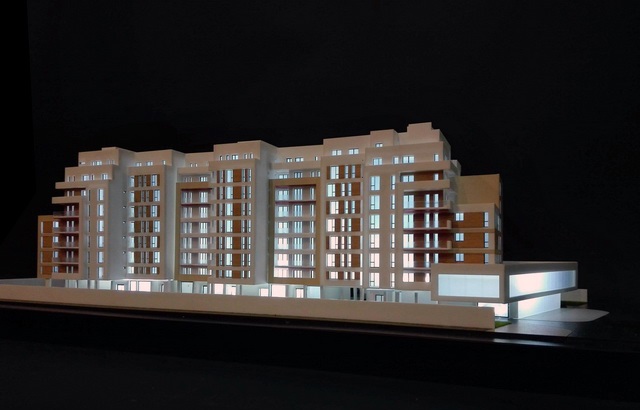 Maqueta Edificio Apartamentos
