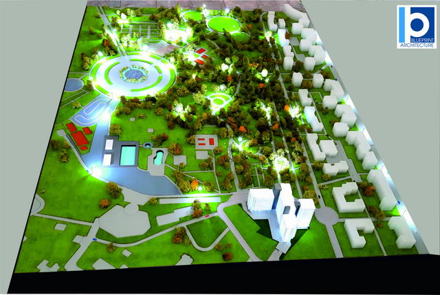Maqueta de Conjunto Residencial
