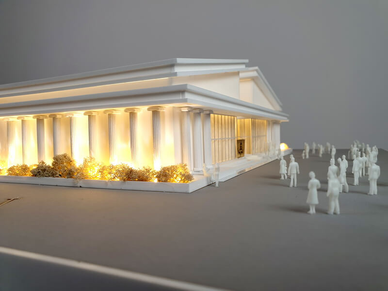 maqueta arquitectura