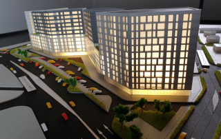Maqueta Edificio de Apartamentos