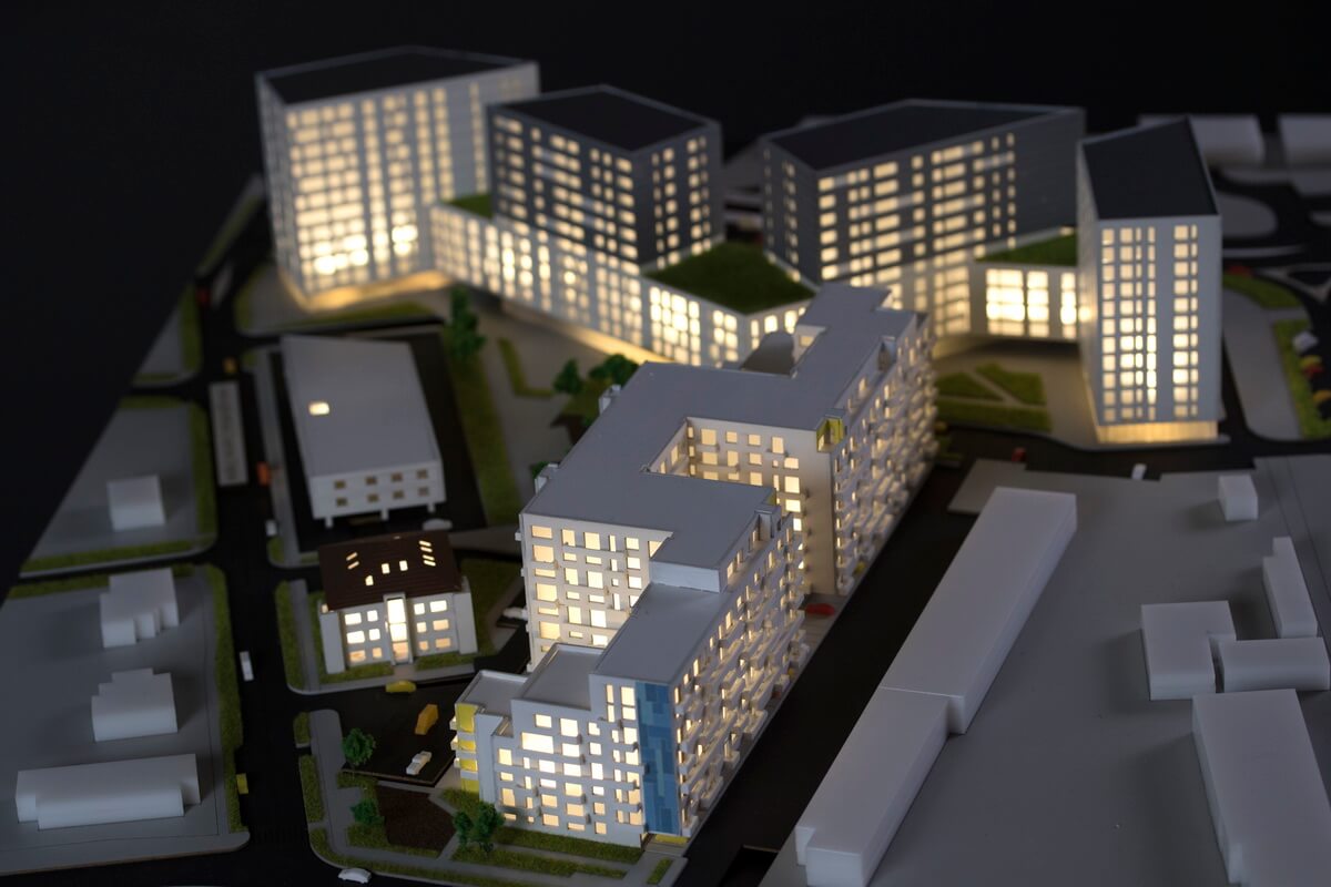 Maqueta Inmobiliarias Promociones Pisos