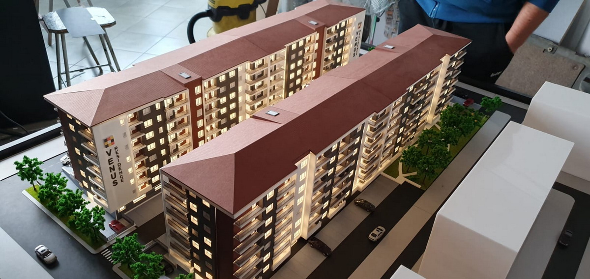 Maqueta Conjunto Residencial