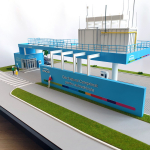 Maqueta industrial Engie