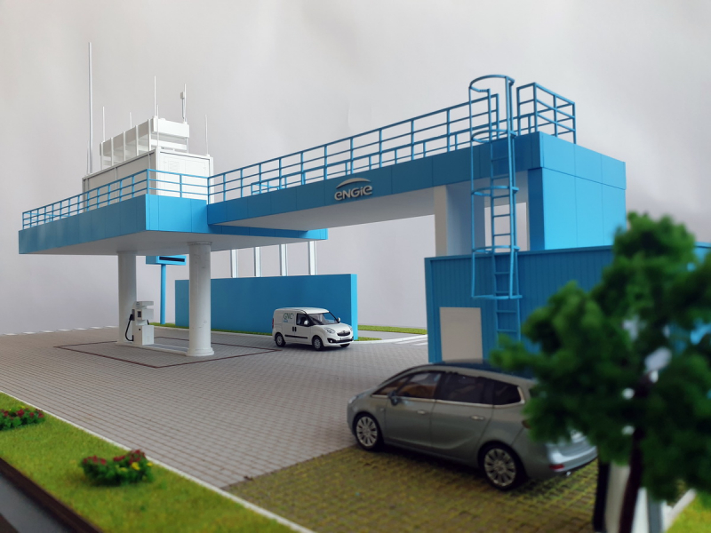 maqueta de arquitectura