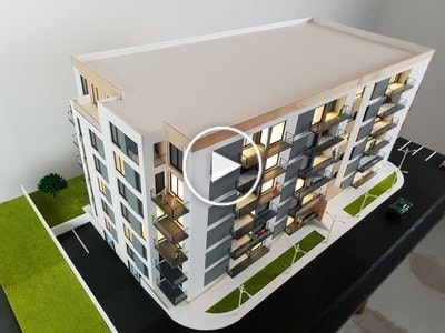 Maqueta Edificio de Apartamentos