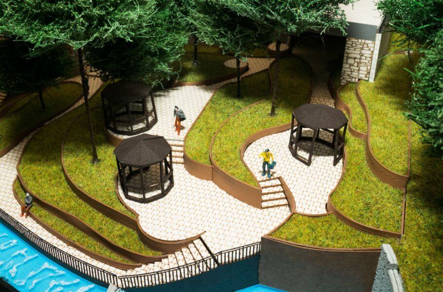 Maqueta del Futuro Hotel