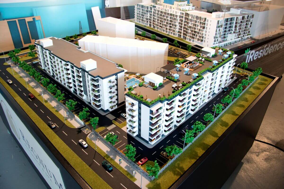 Maqueta Conjunto Residencial