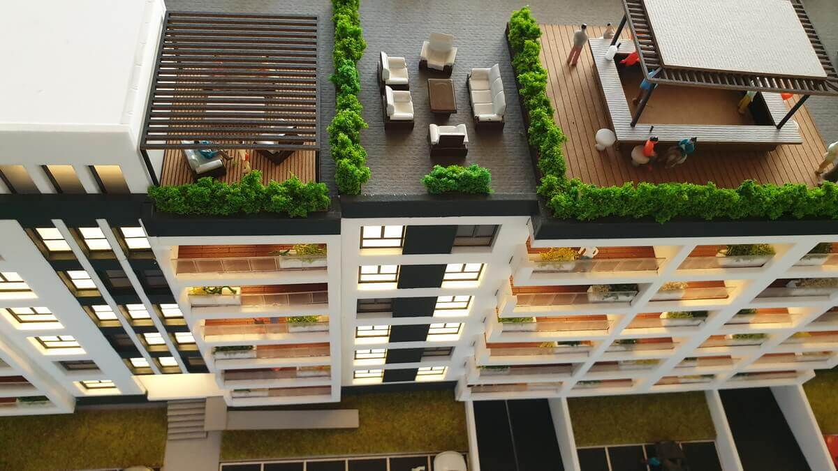 Maqueta de Edificio