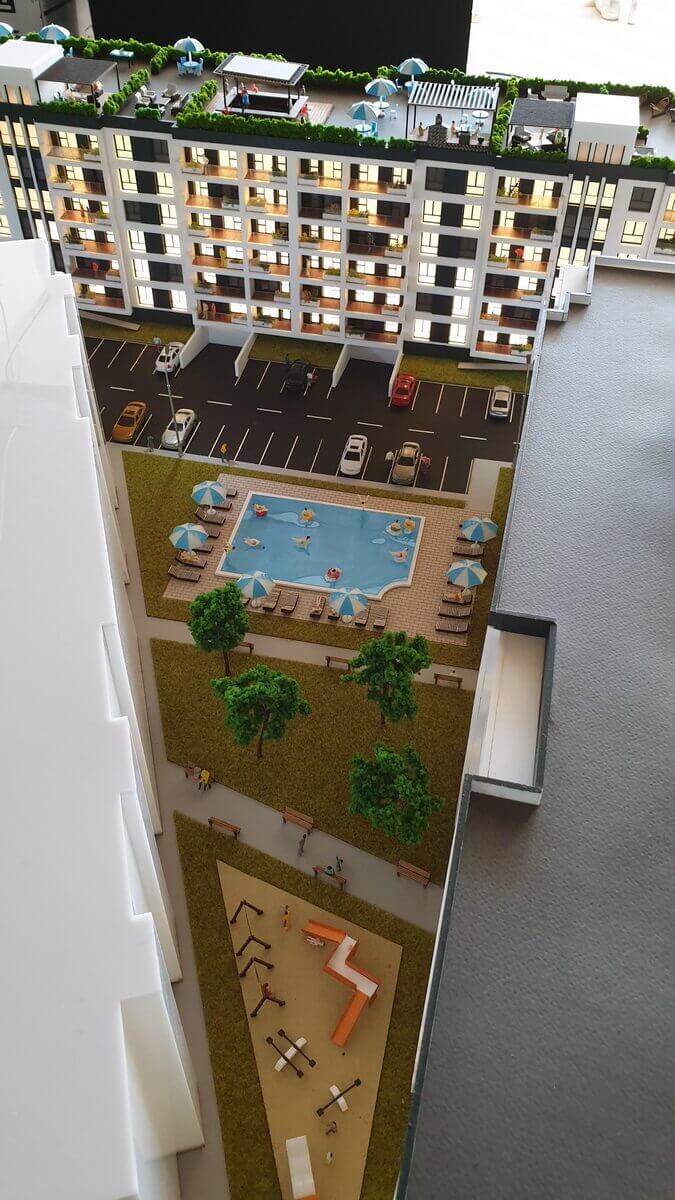 Maquetas de Edificios de Viviendas