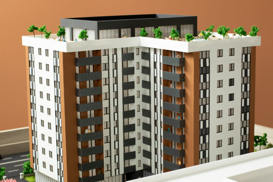Maqueta Edificio residencial