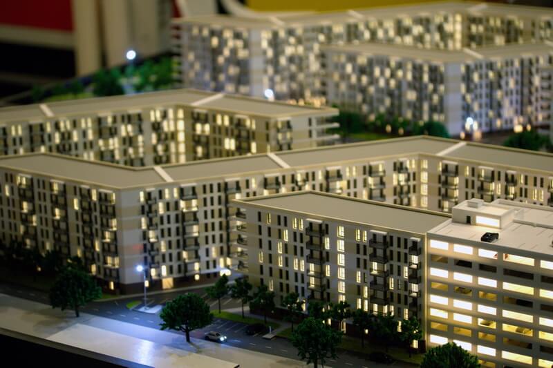 Maqueta de Conjunto Residencial