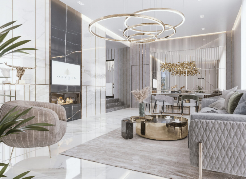 salon rendering