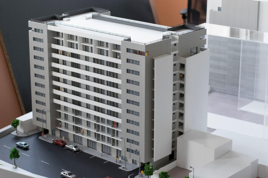 Maqueta de Edificio Residencial