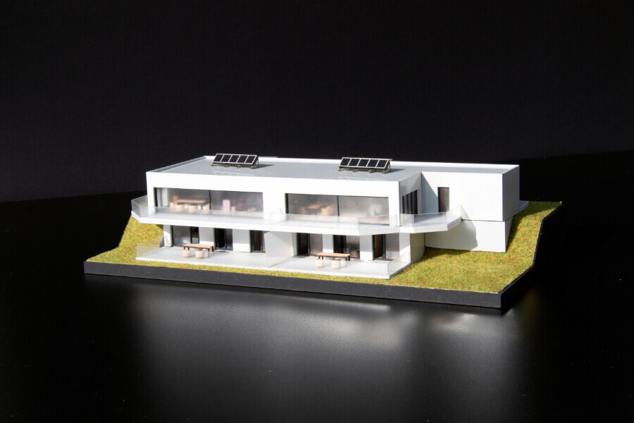 maqueta arquitectonica casa