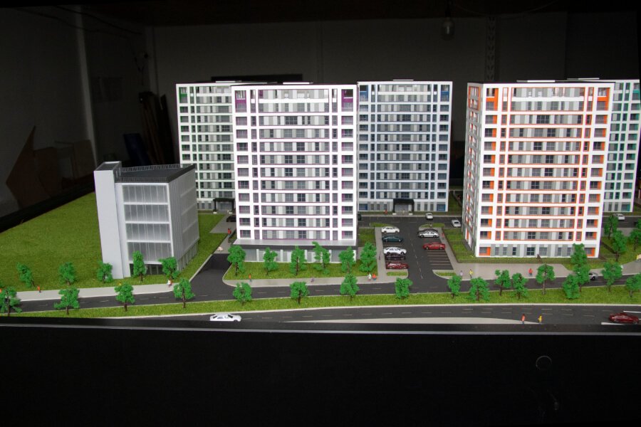 Maqueta de Conjunto Residencial