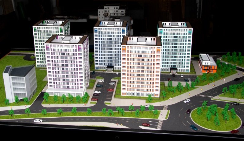 Maquetas de Edificios