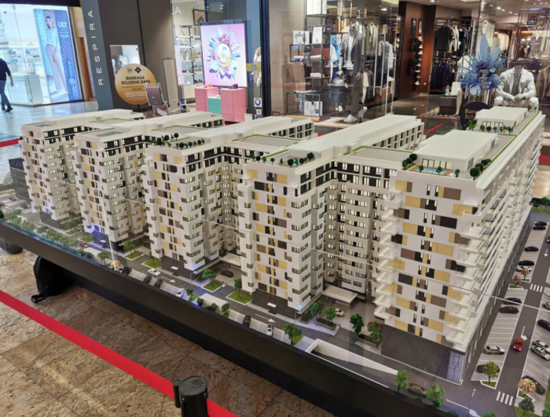 maqueta de arquitectura