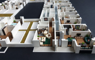 maqueta interior