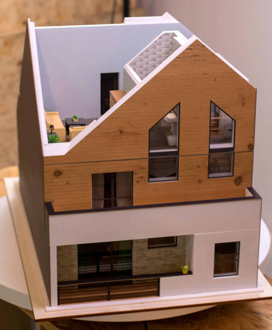 Maqueta Casa desmontable