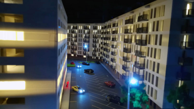 maqueta de arquitectura