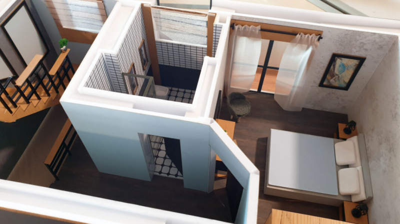 maqueta desmontable Casa