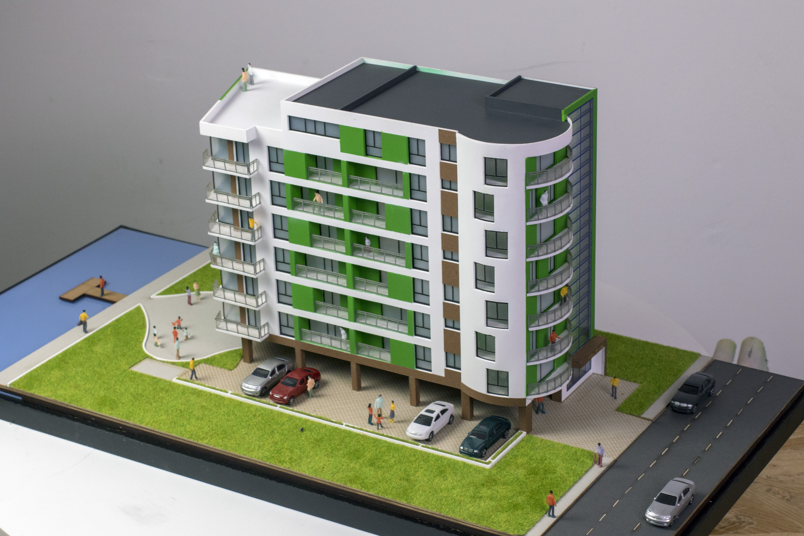 Maqueta Edificio Residencial