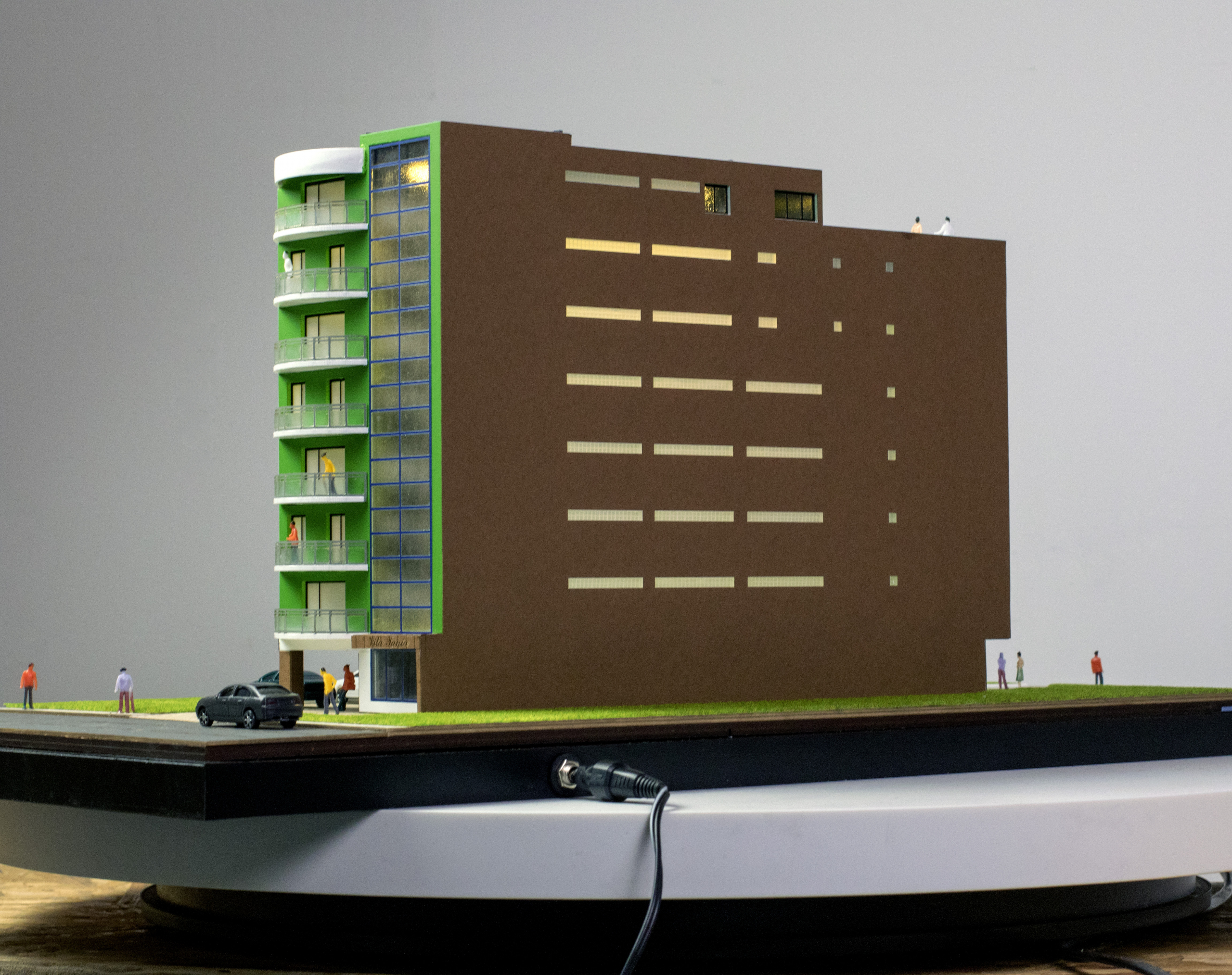 Maqueta Edificio de Apartamentos
