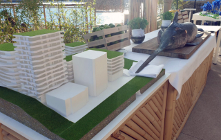 Maqueta Hotel Edificio viviendas