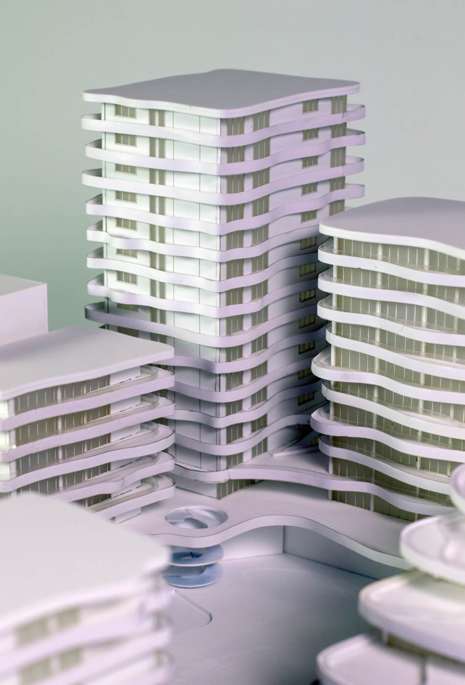Maqueta de Edificio Residencial