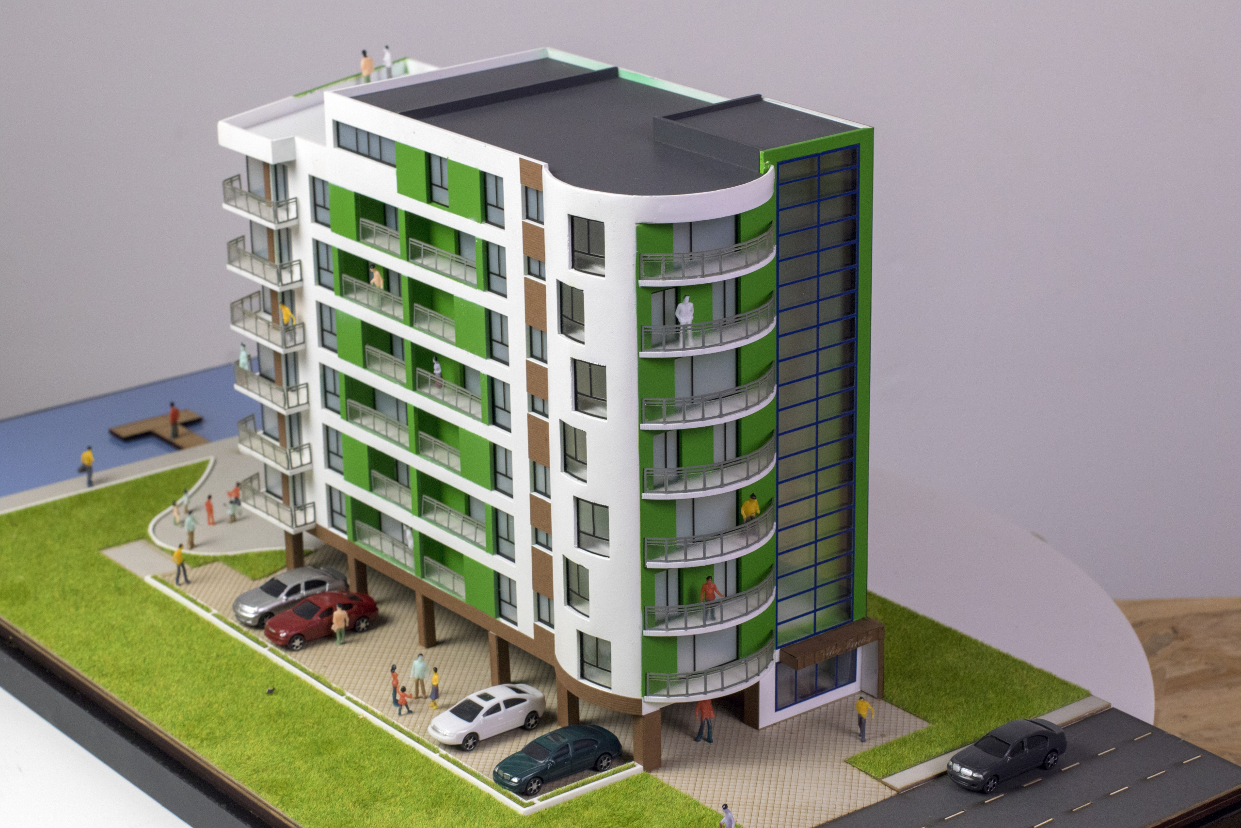 Maqueta de Edificio Residencial