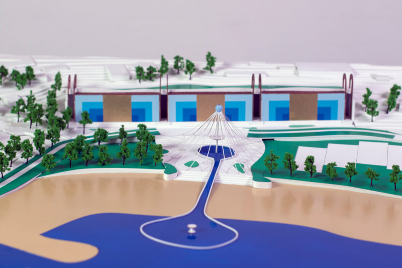 Maqueta de Hotel