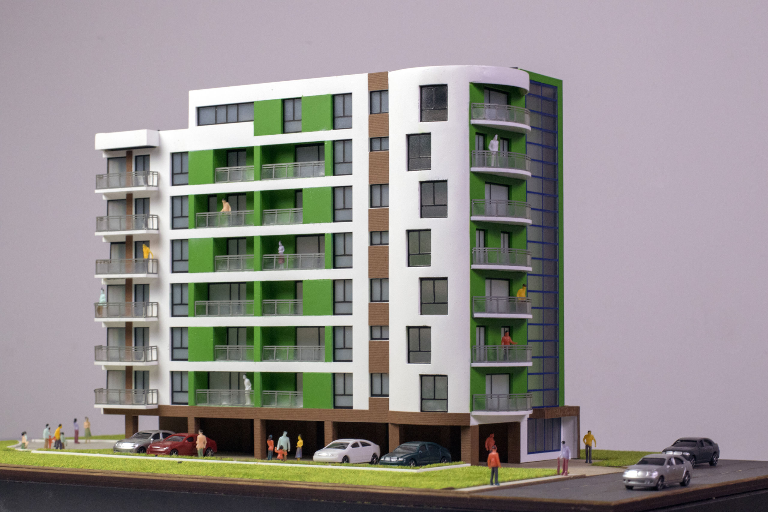 maqueta de arquitectura