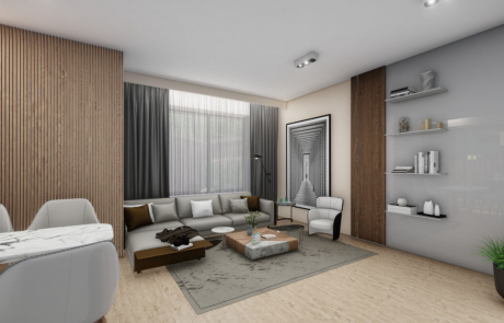 3d render de un interior de habitación 3d render de un interior de habitación