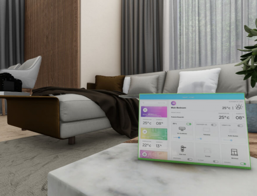 ¿Cómo se puede presentar de forma interactiva un diseño de interiores?