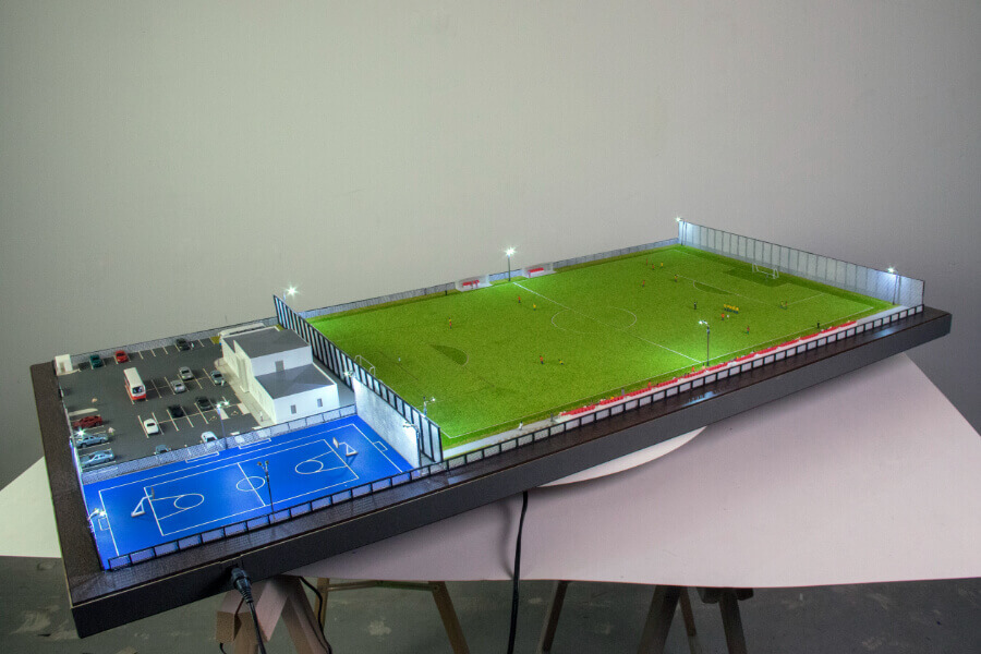 Maqueta Complejo Deportivo