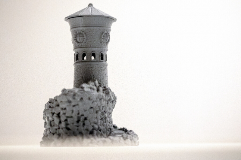 maqueta torre