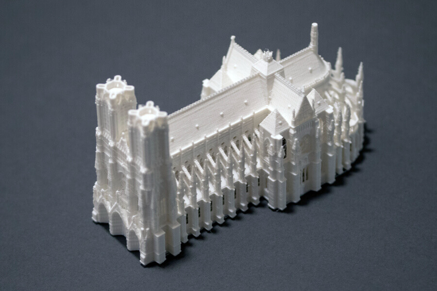Maqueta catedral de Reims